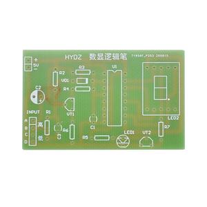 DIY LED Pcb Digital Display LED Logic Pen Electronic <strong>Kit</strong> High and Low Level Test <strong>Circuit</strong> Soldering Practice Board <strong>Kit</strong> - Product Image 4