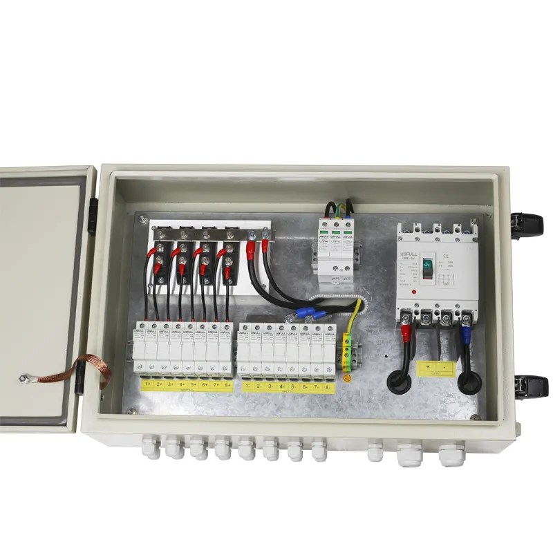 USFULL DC PV Combiner Box IP65 String Combiner Box pour système de combinaison solaire