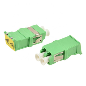 带快门的光纤 lc pc upc apc 双工光纤适配器 - Product Image 3