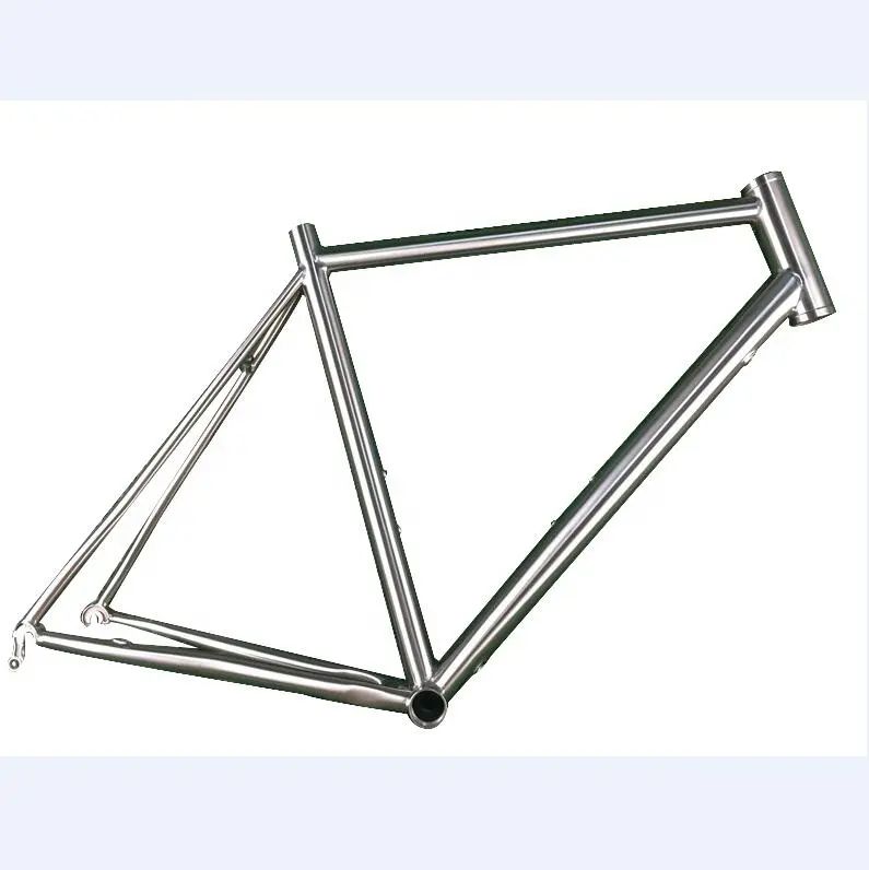Piezas de bicicleta de carretera, de fábrica China, con marco de titanio