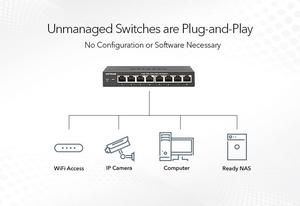 Netgear交换机GS105 GS105E简单NMS 5端口千兆交换机VLAN环路检测1000M端口桌面交换机 - Product Image 4