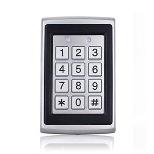 Sicherheits system Wasserdichtes Metall gehäuse aus Zink legierung RFID 125kHz Arbeit Standalone Reader Keypad Access Control - Product Image 2