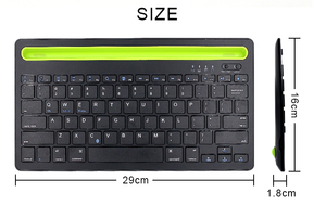 Clavier Bluetooth para tablette teclado inalámbrico BT Broadcom Bluetooth 3,0 teclado para 5 pulgadas Android Tablet PC y teléfono - Product Image 2