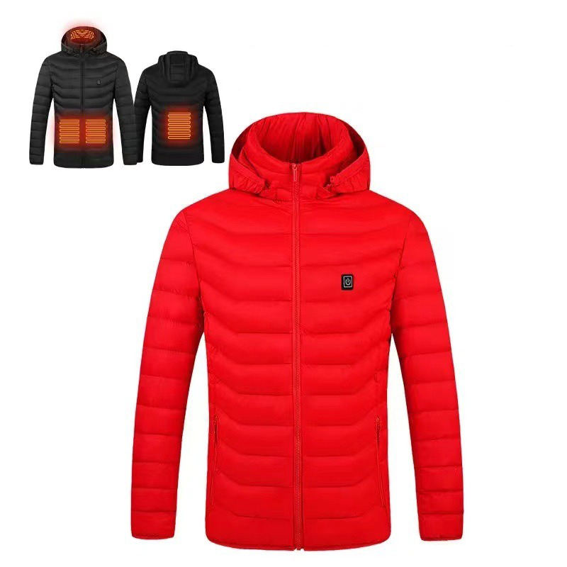 Calefacción de cuatro zonas con control único rojo