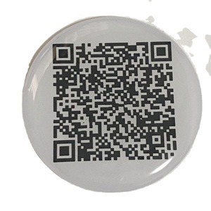 Programmabile Smart 25mm Nfc Tag Coin 13.56mhz Qr Code 215 Tag Nfc - Product Image 1