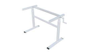 Văn phòng mới sử dụng thang máy bàn khung kép Hướng dẫn sử dụng chiều cao điều chỉnh Ergonomic ngồi đứng bàn - Product Image 6