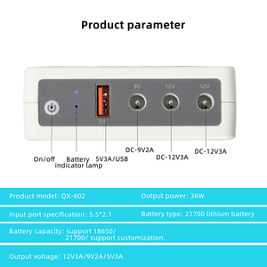 Mini DC up 18000mah gruppo di continuità con Router WIFI e Modem 5V 9V 12V 12V POE 15V 24V rete - Product Image 6