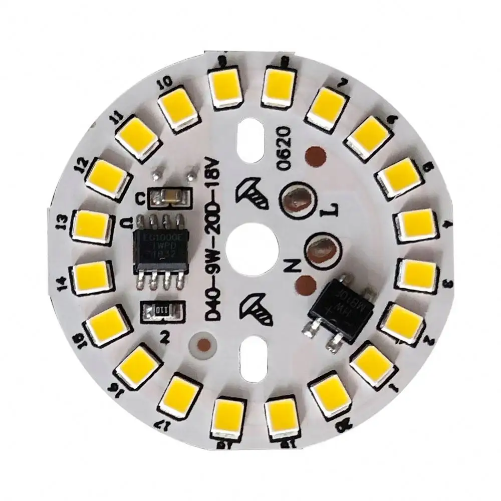 9W DOB LED BULB PCB