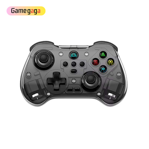 Un Controller di gioco Wireless trasparente Z01X BT 6-Axis sensore di movimento Turbo sala Joystick programmabile per PC/iOS/Mac/Android - Product Image 3