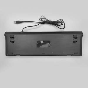 Teclado para juegos con interruptor azul y cable USB retroiluminado LED ergonómico mecánico YH905C para juegos de ordenador de escritorio/portátil en inglés - Product Image 5