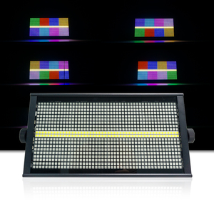 Kinusdjs ไฟเวที DMX 8 + 8ส่วน RGB พิกเซล LED แฟลช IP20ปาร์ตี้ DJ ไฟหรี่เชิงเส้นสำหรับงานปาร์ตี้และงานปาร์ตี้ - Product Image 1