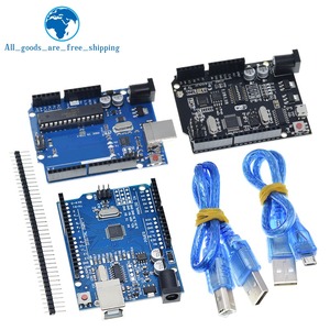 UNO <span class=keywords><strong>R3</strong></span> הרשמי תיבת ATMEGA16U2 / UNO + WiFi <span class=keywords><strong>R3</strong></span> מקורי ATMEGA328P שבב CH340G עבור <span class=keywords><strong>Arduino</strong></span> UNO <span class=keywords><strong>R3</strong></span> פיתוח לוח weMos ESP8266