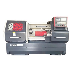 CK6150สำหรับเครื่องกลึงโลหะแบบเตียงแบน CNC เครื่องกลึง CNC เครื่องกลึงโลหะแบบมีชีวิต - Product Image 1
