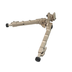 Aluminum Alloy Outdoor Hunting Stabilizer Suitable for Shooting Aiming V9 Telescoping Bracket QD 20-21mm <strong>Mount</strong> Hunting <strong>Bipod</strong> - Product Image 3