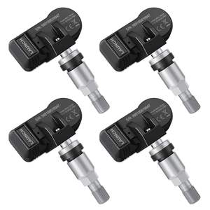 4pcs LTR-03 TPMS传感器金属/橡胶汽车轮胎压力工具监视器