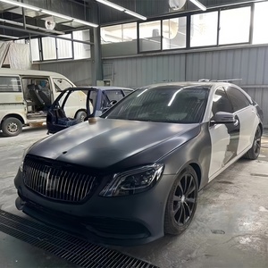Adatto a modificare il W222 Maybach con l'ampio paraurti anteriore e le luci posteriori della W221 Mercedes-Benz classe S. - Product Image 5