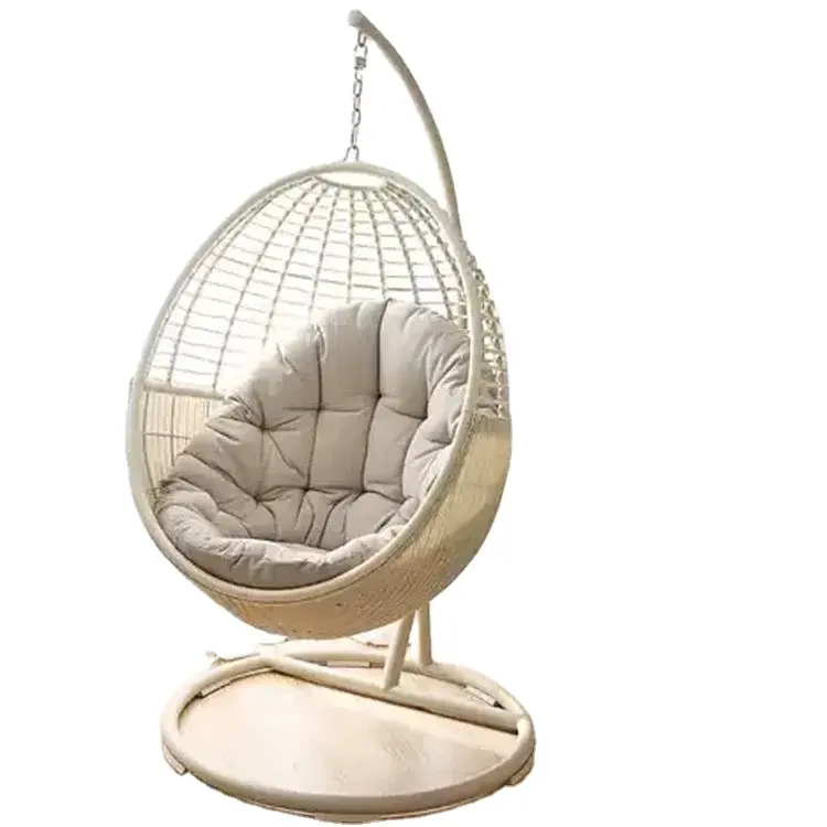 Morden Backyard Swing Silla colgante Jardín Asiento individual Adultos Columpio Silla de huevo a la venta