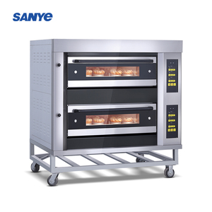 Nướng thiết bị thép không gỉ thương mại Lò nướng điện bánh Pizza nướng boong lò Lò nướng điện - Product Image 2