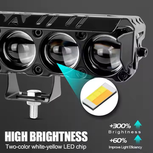 Năm mắt ống kính <span class=keywords><strong>Led</strong></span> Xe Máy Đèn sân khấu ATY đèn pha đèn lái xe làm việc sương mù đèn DRL bóng đèn cho xe tải xe SUV Điều kiện Mới - Product Image 6