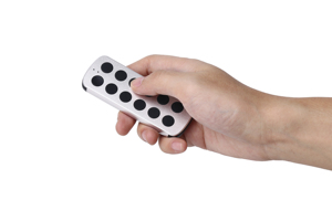 オーディオ/スピーカー用の12 keysアルミニウムリモコンカスタマイズIRリモコン433mhzまたは2.4Gリモコン - Product Image 6