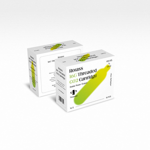 Rotass 16G Threaded CO2 Cartridge kim loại nhỏ Carbon Dioxide xi lanh Canister - Product Image 3