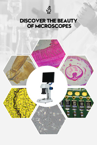 Nueva llegada Cámara Video Microscopio SDM Microscopio digital con pantalla LCD - Product Image 4
