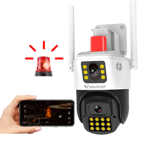F663dr, новый дизайн, лидер продаж, охранная IP-камера с двумя объективами, 4G - Product Image 2