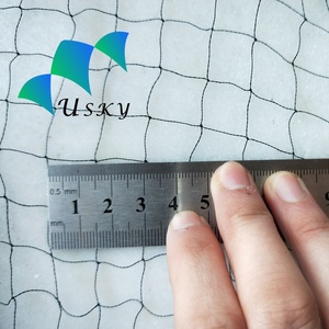 0.13mm naylon ipek Net Anti rüzgar molası Mono 4x15m 5x20m 6*20m kuş blok Net Multifilament sis filesi özelleştirilmiş toptan fiyat - Product Image 2