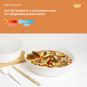 Teguan ภาชนะบรรจุอาหารเกรดสูงทำจาก <span class=keywords><strong>PP</strong></span> 70ออนซ์พร้อมฝาปิดไมโครเวฟและตู้แช่แข็งปลอดภัยสำหรับห่อก๋วยเตี๋ยวอาหารอย่างรวดเร็ว - Product Image 3