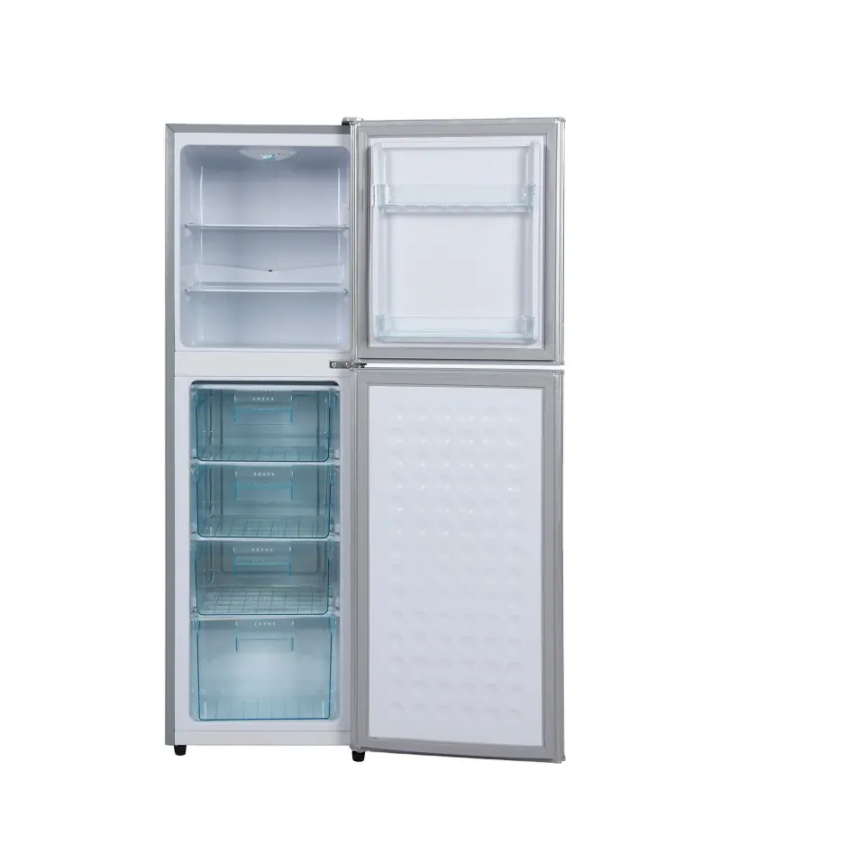 86l fabricação quente barato compacto refrigerador, design manual de gelo, parte superior, congelador, refrigerador