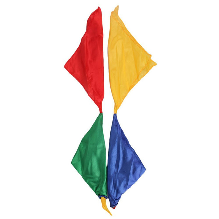 Magic Props Scarf Silk Color Changing Hanky Magic Trick Hanky