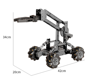 FY-JK01 DIY Amazon2.4G 1/8 DIY Child Craft Alloy RC <strong>Toy</strong> Car Metal Chassis 4wd Electric Formula Car Remote Control <strong>Toys</strong> for Adult - Product Image 5