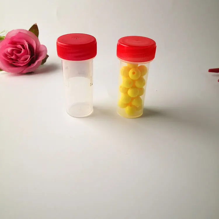 High-quality red demonstration high-transparent leak-proof sleeve urine cup sample collection bottle test tube