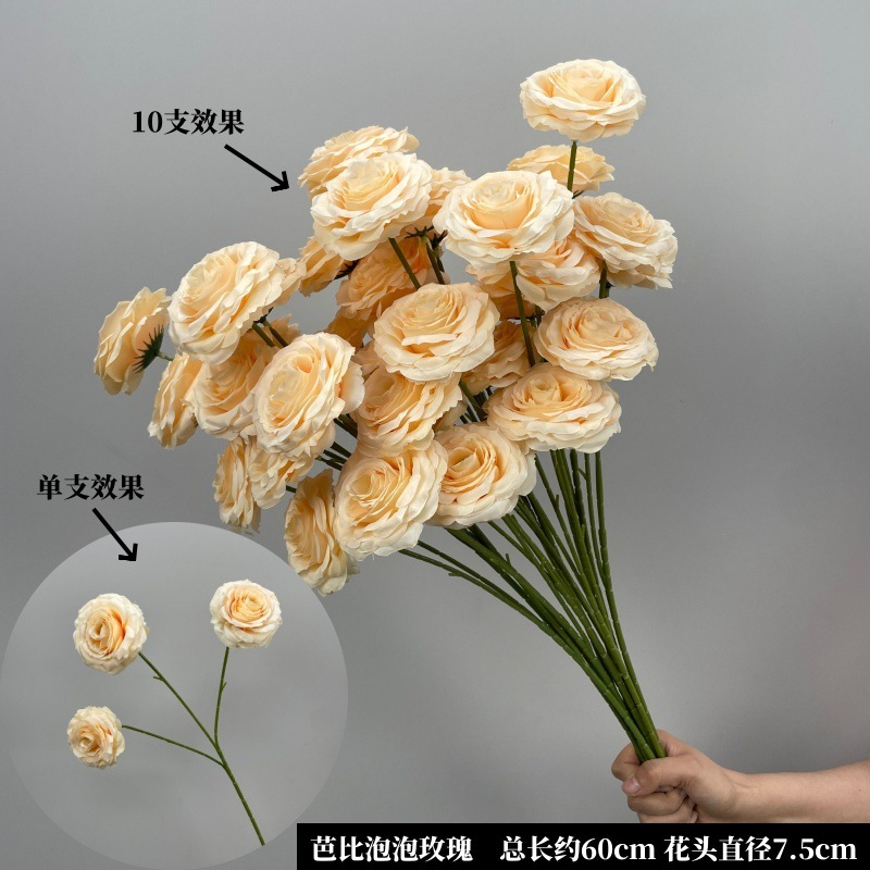 Champagne barbie bubble rose