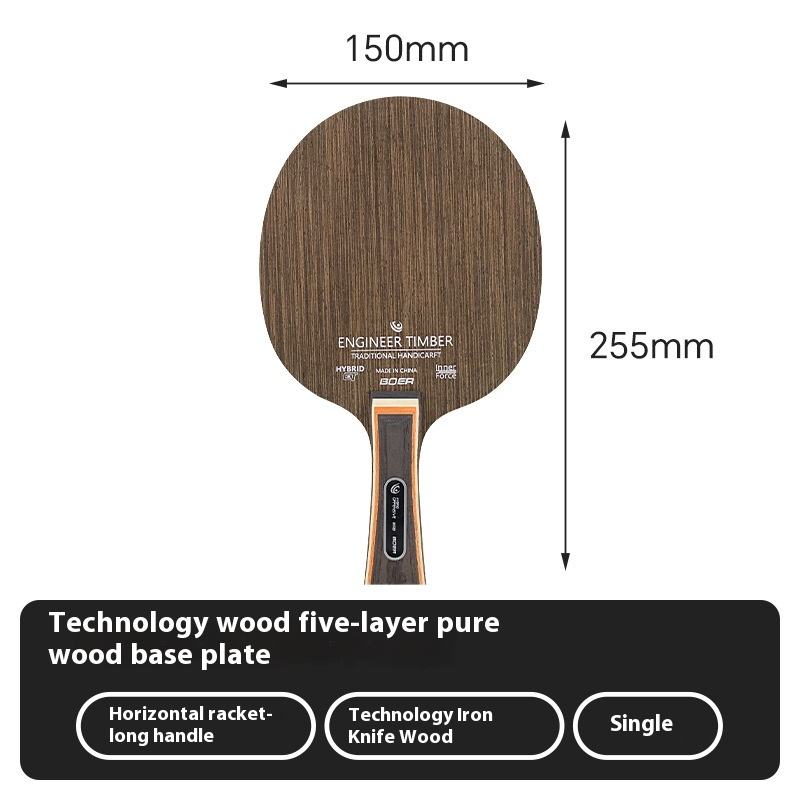 Technologie couteau bois horizontal battement: manche long