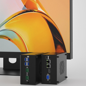 2 Lan 2 COM 6 Usb Win11 LinuxインダストリアルエッジコンピューティングミニPCゲーマーゲームコンピュータ - Product Image 2