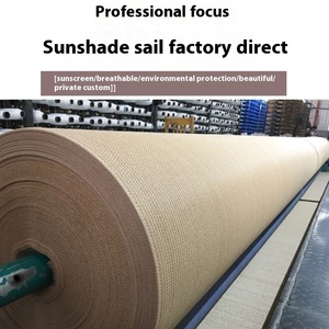 Doğal dekoratif güneşlik yelken bez Net dikdörtgen şekli HDPE kare üçgen PVC/plastik dokuma tekniği için veranda kamp - Product Image 5