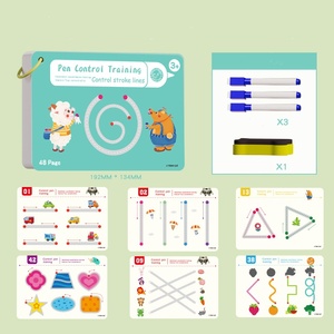 Tracing Workbook for Kids, Learn to Write <strong>Patterns</strong>, Lines, Shapes to Practice Pen Control, Educational Learning <strong>Book</strong> - Product Image 4