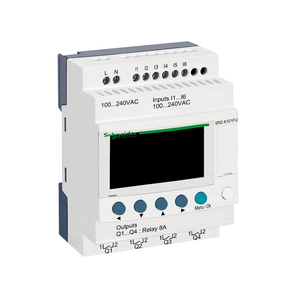 Zelio Logic SR2ベーシックロジックコントローラAC24V 12入力8リレー出力ディスプレイパネル付きSch-neider PLC新品オリジナルSR2B201B - Product Image 2
