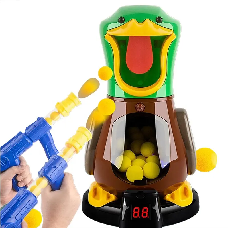 Brinquedo das crianças Beat Me Movable Pato Soft bala tiro batalha aerodinâmico arma brinquedo