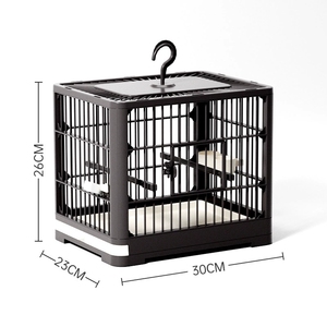 Offres Spéciales maison voyage perroquet Cage oiseau Villa cage à oiseaux poignée oiseau voyage transporteur Cage - Product Image 6
