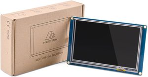 AIsmartlink Nextion 5,0-Zoll-HMI-Anzeigemodul NX8048T050 LCD-TFT resistiver RGB 65K-Touchscreen für Arduino Raspberry Pi