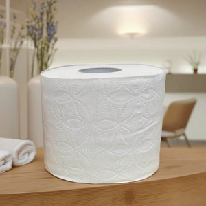 YHCブランド卸売り3 Ply印刷木材パルプトイレットペーパーロールUSAセプティックセーフ