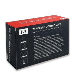 T3 <strong>T</strong>-3 X3 Wireless Gamepad Joystick for Android Smartphone Tablet PC Remote <strong>Controller</strong> Black Color With Holder - Product Image 6