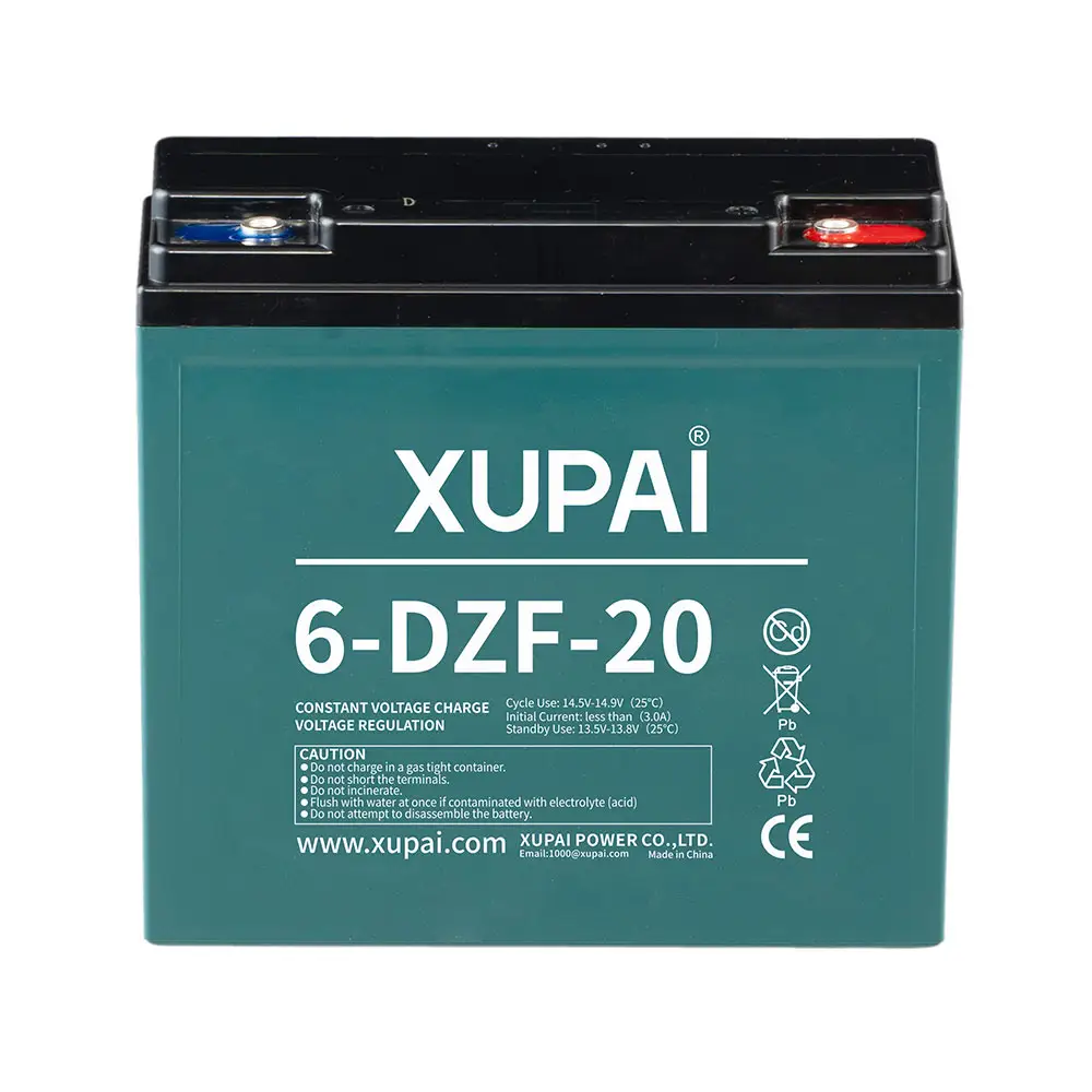 XUPAI 6 dzf 12 20Ah gel rickshaw lead acid battery for electric bike Refuse price difference