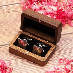 กล่องบรรจุภัณฑ์คลิปหนีบเนคไททำจากไม้ - Product Image 2