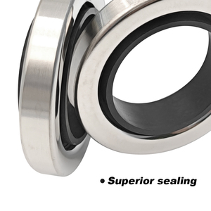 Loại một con dấu dầu bằng thép không gỉ cao su bao phủ môi duy nhất con dấu trục xuyên tâm tiêu chuẩn loại một con dấu trục xuyên tâm - Product Image 4