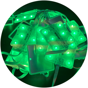 Magic RGB RGBIC 6LEDs 68x68mm 160 Degree Lens Advertising Light Box Dc24v 3.6w Outdoor Waterproof IP67 <strong>Led</strong> Modules for Signs - Product Image 5