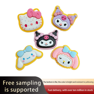 Zili flatback nhựa quyến rũ sinh thái thân thiện KT mèo phim hoạt hình điện thoại trường hợp trang trí các bản vá lỗi kích thước lớn DIY phim hoạt hình phụ kiện - Product Image 2