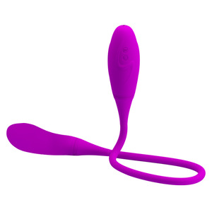 Oplaadbare Lesbische Seksuele Geneugten Vagina G Spot Dual Heads Ei Vibrators Seksspeeltjes Voor Vrouw - Product Image 6